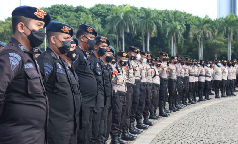 Sekitar 4 Ribu Personel Gabungan TNI-Polri Diterjunkan Kawal Demo Buruh di Jakarta