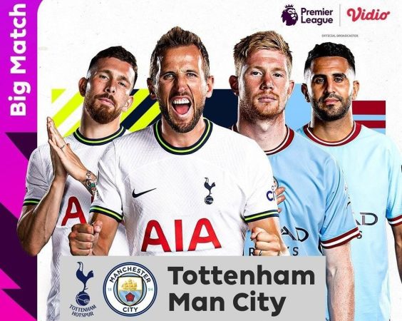 Prediksi Susunan Pemain, Hingga Head to Head Man City vs Tottenham Hotspur Liga Inggris Malam Ini