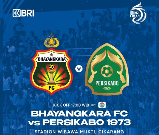 Klik Disini Link Live Streaming Nonton Bhayangkara FC vs Persikabo 1973 BRI Liga 1 Hari Ini