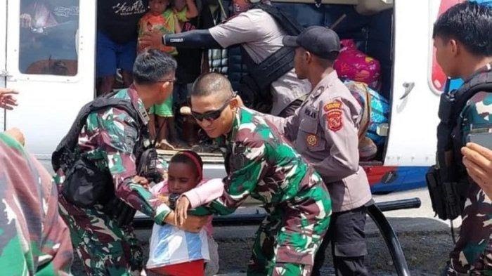 Pasca Insiden Susi Air di Nduga, Yonif Raider 514 Gerak Cepat Evakuasi Warga