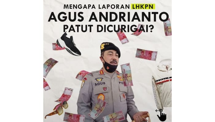 YLBHI Pelototi Harta Kabareskrim Agus Andrianto Cuma Rp 1,6 M, Terakhir Lapor Tahun 2016