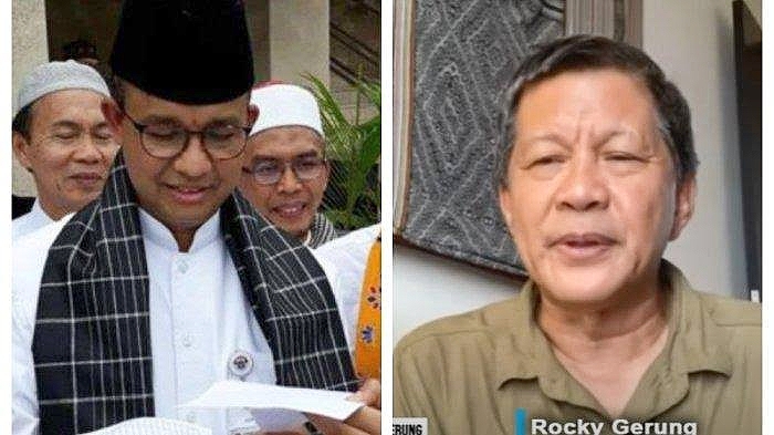 Anies Baswedan Panen Pujian, Rocky Gerung Sewot: Ngapain Muji-muji, Gak Adil Buat Lawan