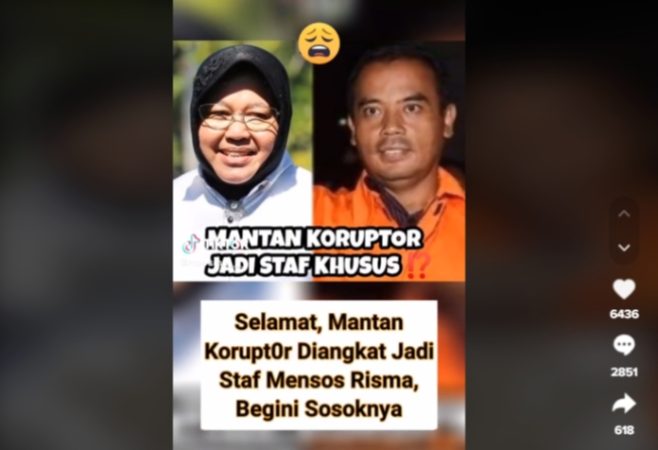 Mantan Napi Koruptor Jadi Staf Khusus Menteri Sosial, Netizen: Mau Bilang Aneh Tapi Ini Indonesia