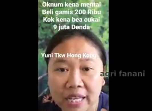 Viral TKW Beli Daster 200 Ribu Didenda Oknum Bea Cukai 9 Juta, Netizen: Lintah Darat Berseragam