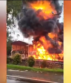 Stasiun Pompa Pertamina di Musi Banyuasin Meledak, 18 Ribu Barel Minyak Mentah Dilalap Si Jago Merah