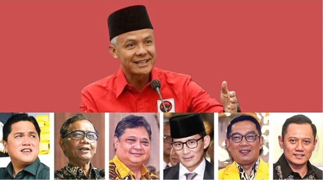 Menakar Kandidat Cawapres Ganjar di Puncak Bulan Bung Karno