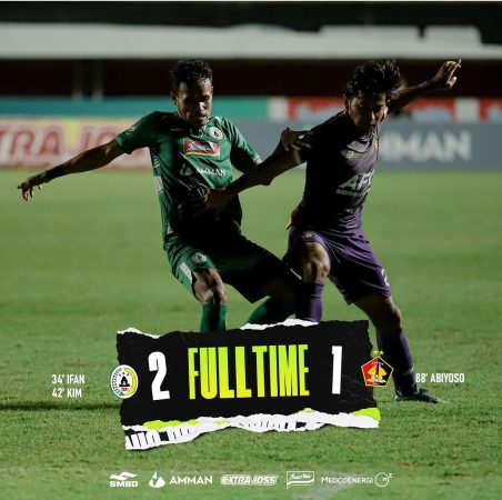 Hasil Pertandingan PSS Sleman vs Persik Kediri: Super Elang Jawa Jinakkan Macan Putih 2-1