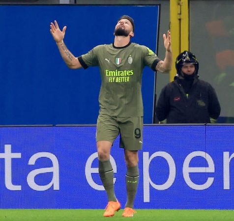 Hasil Seri A AC Milan vs Torino: Gol Tunggal Giroud Memutus Hasil Negatif Rossoneri