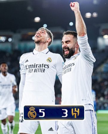 Hasil Final Piala Dunia Antarklub Real Madrid vs Al Hilal: Menang 5-3, Los Blancos Juara