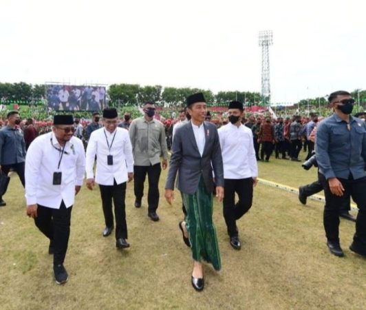 Pesan Presiden Jokowi Dalam Sambutan Resepsi Harlah 1 Abad NU