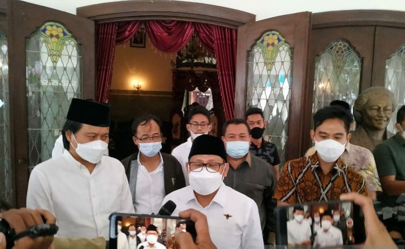 Bertemu Gibran di Solo, Cak Imin Nitip Caleg PKB: Bagi-bagi, Jangan Diambil PDIP Semua lah