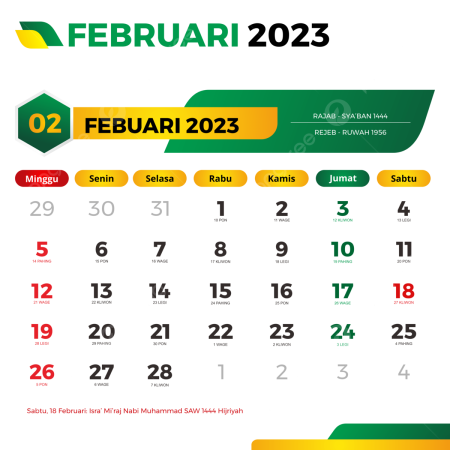 Kalender Jawa Februari 2023, Simak Selengkapnya Disini