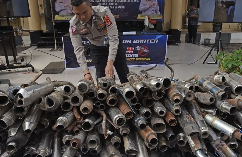 KPU Kota Serang Larang Penggunaan Knalpot Brong Selama Kampanye Pemilu 2024