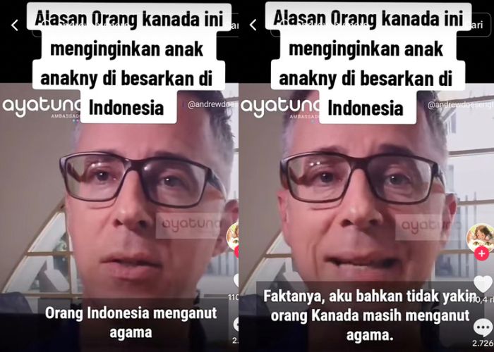 Andrew Hymers, Guru Inggris yang Ingin Anak-anaknya Dibesarkan di Indonesia karena Islam