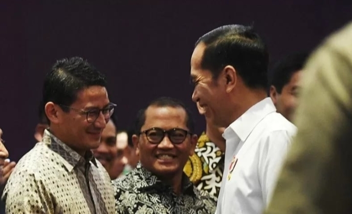 Sandiaga Bertemu Jokowi di Istana, Bahas Cawapres Ganjar