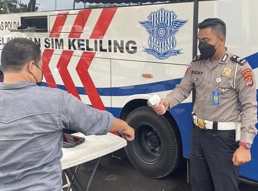 Polres Lebak Optimalisasi Pelayanan Perpanjangan SIM dengan Layanan Keliling