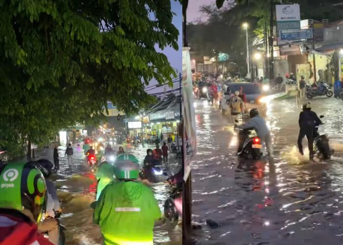 Banjir Landa Lima Perumahan di Tangsel, 498 Kepala Keluarga Terdampak