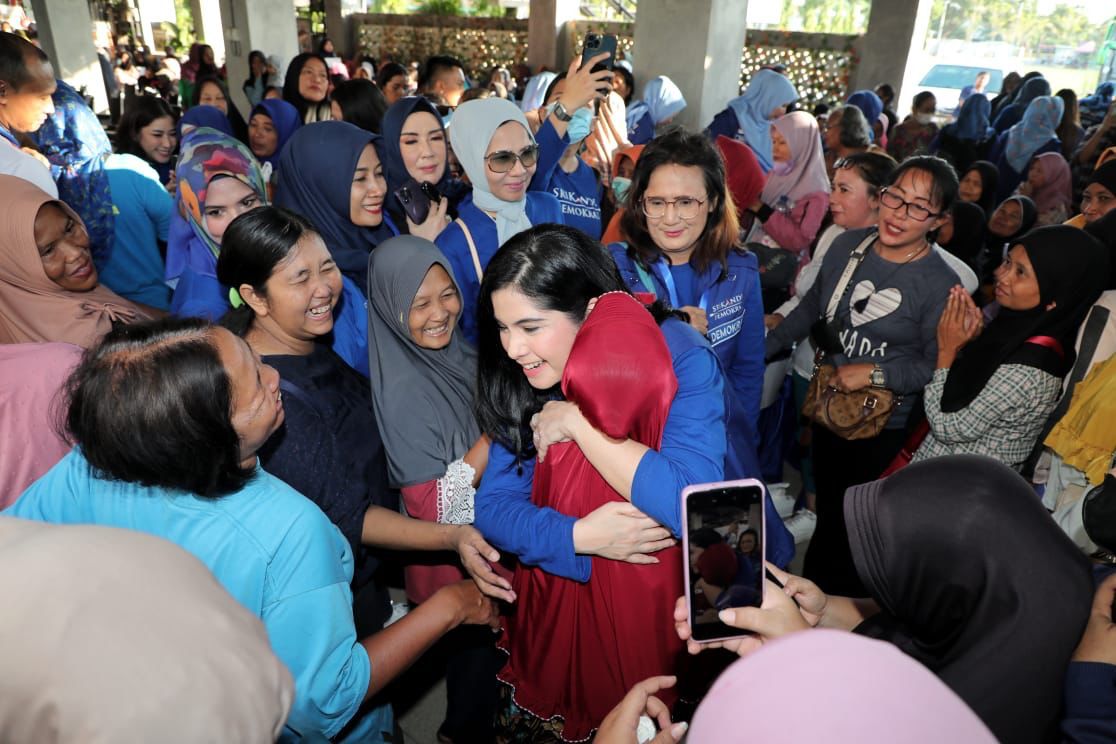 Terjun ke Madiun, Annisa Pohan dan Srikandi Demokrat Luncurkan Bakti Sosial