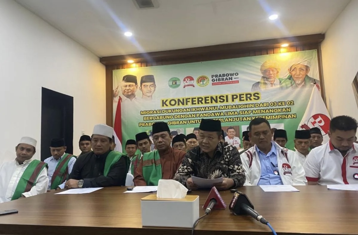 Ganti Haluan, Ikhwanul Muballighin Resmi Dukung Prabowo-Gibran di Pemilu 2024