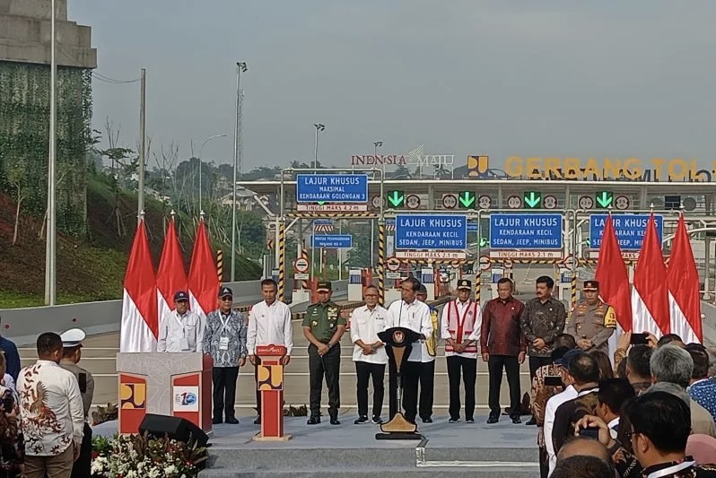 Jokowi Resmikan Tol Pamulang-Cinere-Raya Bogor