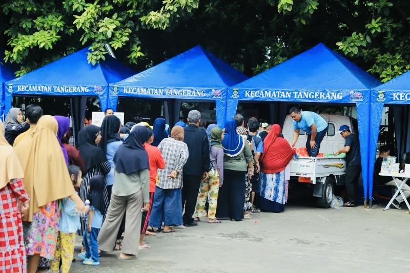 Program Gelar Pangan Murah Tangerang Diperpanjang karena Antusiasme Tinggi