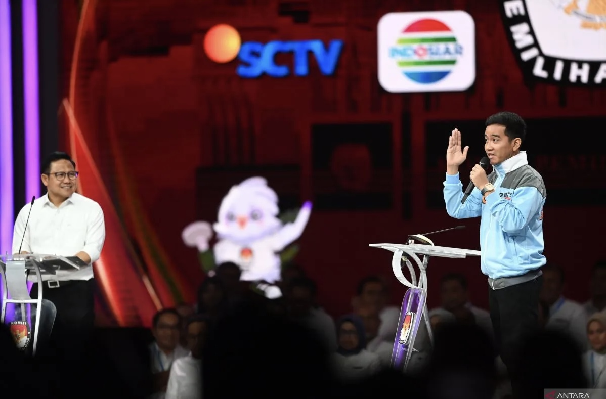 Ketika Gibran Cecar Cak Imin Soal LFP di Debat Pilpres 2024