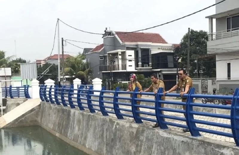 Inovasi Kota Tangerang, Embung Griya Kencana II Dilengkapi Jogging Track dan Taman Bermain