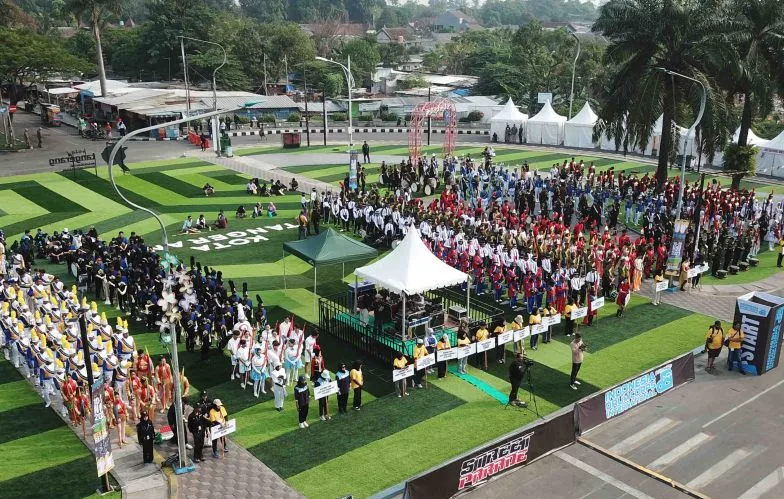 Kejuaraan Drum Internasional Meriahkan Kota Tangerang