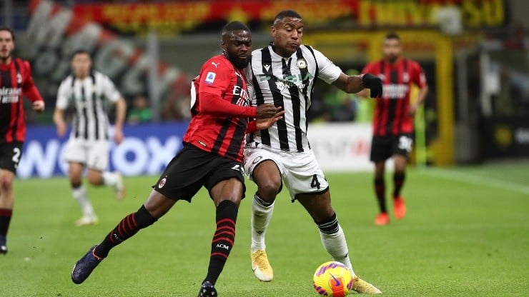 Udinese vs AC Milan, Rossoneri Menang Dramatis 3-2 dalam Lanjutan Liga Italia