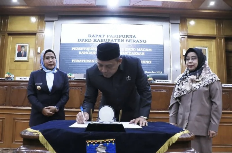 Ada 8 Perda Baru Ditetapkan DPRD dan Pemkab Serang di 2023