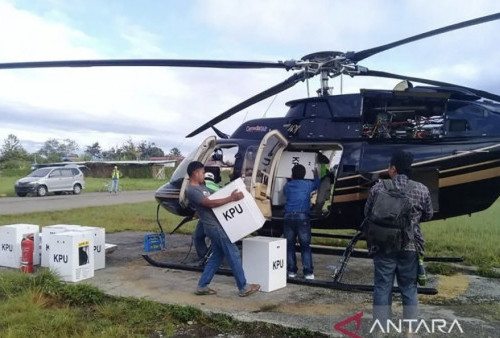 Ketua KPU Papua: Biaya Kirim Logistik Pemilu di Papua Rp150 Juta per TPS