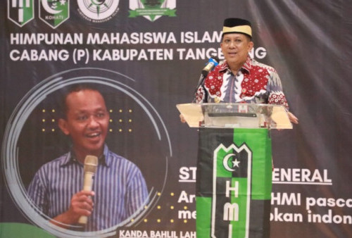 Pj Bupati Tangerang Hadiri Acara Pelatihan HMI Tingkat Nasional