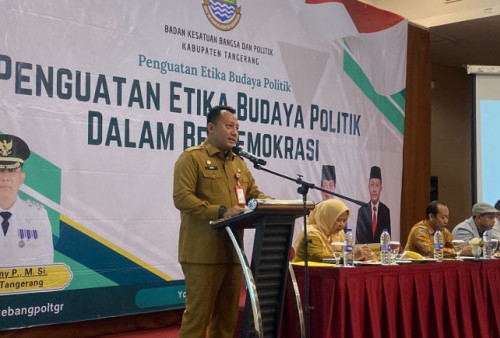 Kesbangpol Kabupaten Tangerang Dorong Etika Budaya Politik Positif Menuju Pilkada 2024