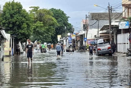 Penyempitan Drainase Penyebab Banjir di Kota Serang