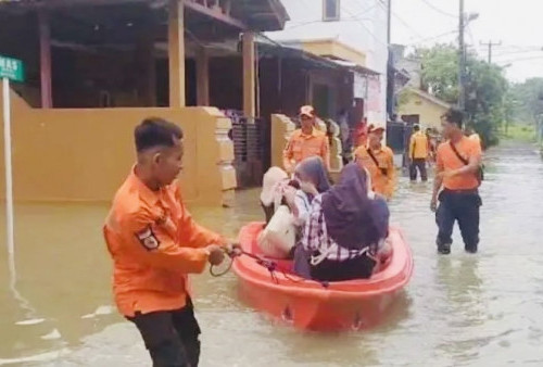 Banjir Terjang Kota Serang akibat Hujan Deras, Akses Warga Terputus