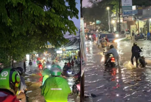 Banjir Landa Lima Perumahan di Tangsel, 498 Kepala Keluarga Terdampak