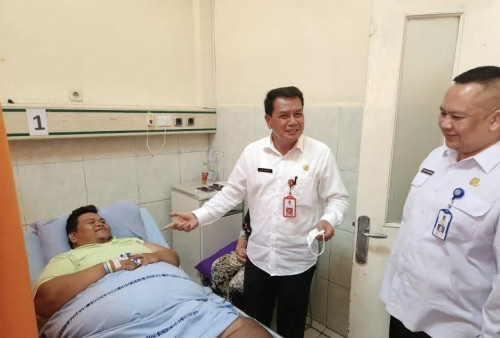 Pasien Obesitas 230 Kg asal Tangerang Pulang untuk Jalani Rawat Jalan