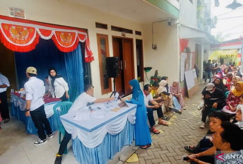 1.130 Warga Larangan Utara Tangerang Hadiri Pemungutan Suara Susulan