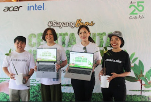 Acer Indonesia Lakukan Penanaman Mangrove di Kawasan Konservasi Wonorejo, Surabaya