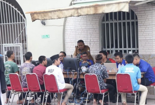 Kanwil Kemenkumham Banten Gencar Perekam Data e-KTP WBP untuk Sukseskan Pemilu 2024