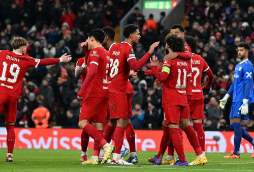 Liverpool Menang Telak 4-0 dan Melaju ke 16 Besar Liga Europa