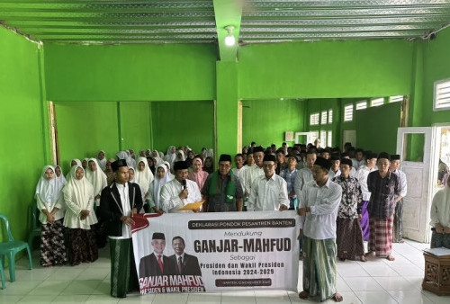 Ponpes di Banten Deklarasi Dukung Ganjar-Mahfud untuk Pemilu 2024