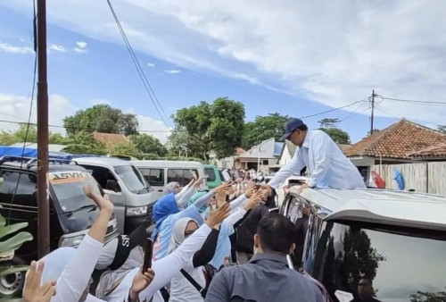 Puluhan Ribu Kaum Ibu Sambut Prabowo di Subang: Ajak ke TPS di 14 Februari