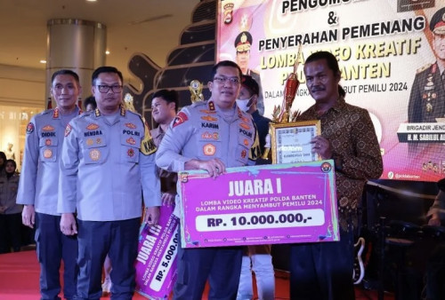 Polda Banten Gelar Lomba Video Kreatif, Ajak Masyarakat Ciptakan Pemilu Damai