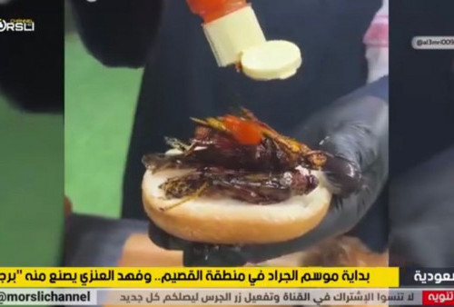 Burger Belalang: Kuliner Populer dengan Sentuhan Inovatif di Arab Saudi