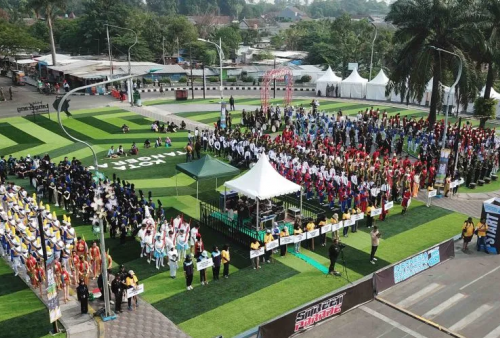 Kejuaraan Drum Internasional Meriahkan Kota Tangerang